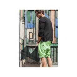 Spodenki i szorty męskie: Button drill short pants krótkie spodenki zielone