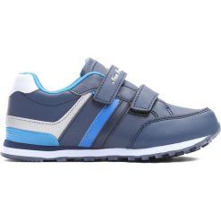 Granatowe Buty Sportowe Childhood Memories. Szare buciki niemowlęce Born2be, na rzepy. Za 59,99 zł.