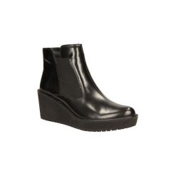 Buty zimowe damskie: Kozaki Clarks BOTKI 26101056