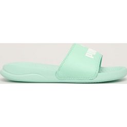 Puma - Klapki Popcat 20. Białe klapki damskie Puma, bez wzorów, z gumy, bez obcasa, na obcasie. Za 99,90 zł.