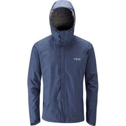 Kurtki sportowe męskie: RAB Kurtka męska Downpour Jacket granatowy r. L (QWF-61-TW)