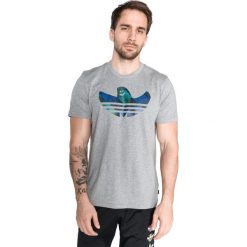 Adidas Originals Shmoo Towning Fill Koszulka Szary. Szare podkoszulki męskie s, z haftami, z bawełny. Za 145,95 zł.
