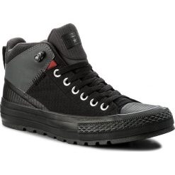 Trampki CONVERSE - Ctas Street Boot Hi 157474C Black/Terra Red/Almost Black. Czarne trampki męskie Converse, bez wzorów, z gumy, eleganckie, bez zapięcia. W wyprzedaży za 239,00 zł.