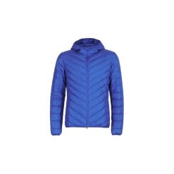 Kurtki pikowane Emporio Armani EA7 TRAIN CORE SHIELD 8NPB09. Niebieskie kurtki męskie marki Emporio Armani EA7, s, bez wzorów, bez kaptura. Za 615,20 zł.