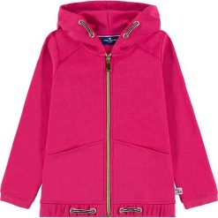 Bluza w kolorze różowym. Różowe bluzy niemowlęce Tom Tailor Kids, z haftami, z bawełny, bez rękawów, bez kaptura. W wyprzedaży za 75,95 zł.
