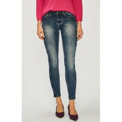 Medicine - Jeansy Graphic Sensuality. Niebieskie jeansy damskie skinny marki MEDICINE, z elastanu. Za 139,90 zł.