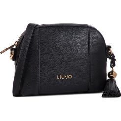 Torebka LIU JO - Xs Crossbody N19266 E0086 Nero 22222. Czarne listonoszki damskie marki Liu Jo, bez wzorów, ze skóry ekologicznej, eleganckie, bez dodatków. Za 399,00 zł.