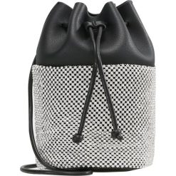 Torebki klasyczne damskie: Topshop DIAMANTE POUCH BODY Torba na ramię silver