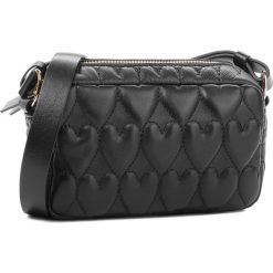 Torebka RED VALENTINO - QQ2B0A93 Nero 0NO. Czarne listonoszki damskie Red Valentino, bez wzorów, ze skóry, bez dodatków. W wyprzedaży za 909,00 zł.