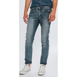 Armani Exchange - Jeansy. Niebieskie jeansy męskie marki Armani Exchange. W wyprzedaży za 299,90 zł.