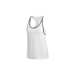 Topy na ramiączkach / T-shirty bez rękawów adidas Top Essex Strappy Tank Top. Białe topy damskie Adidas, s, bez wzorów, bez kołnierzyka. Za 199,00 zł.