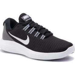 Buty NIKE - Lunarconverge 852469 001 Black/White/Dark Grey. Czarne buty sportowe damskie Nike, bez wzorów, z tworzywa sztucznego, sportowe, na fitness i siłownię. W wyprzedaży za 249,00 zł.