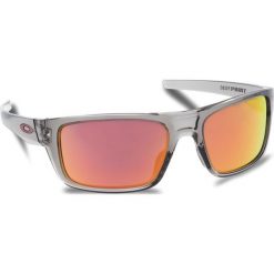 Okulary przeciwsłoneczne OAKLEY - Drop Point OO9367-0360 Grey Ink/Ruby Iridium. Szare okulary przeciwsłoneczne męskie aviatory Oakley, z tworzywa sztucznego. W wyprzedaży za 479,00 zł.