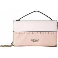 Guess Crossbody torebka Kamryn kolorowy blok mini. Torebki klasyczne damskie Guess, z aplikacjami, bez dodatków. W wyprzedaży za 446,00 zł.