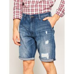 Szorty jeansowe Pepe Jeans Callen PM800771. Niebieskie spodenki i szorty męskie Pepe Jeans, m, bez wzorów, z bawełny. Za 279,00 zł.