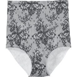 Figi panty shape Level 1 bonprix w kwiaty. Szare panty damskie bonprix, w kwiaty. Za 39,99 zł.
