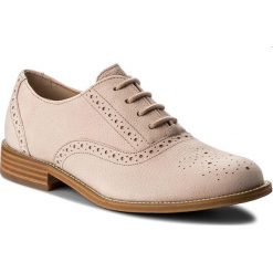 Oxfordy JOOP! - Filippa 4140003975 Rose 304. Różowe jazzówki damskie marki JOOP!, na obcasie. W wyprzedaży za 439,00 zł.