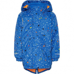 Kurtka zimowa "Snow03" w kolorze niebieskim. Niebieskie kurtki dziewczęce Name it Mini & Kids, na zimę. W wyprzedaży za 112,95 zł.
