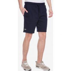 Lacoste Szorty Niebieski. Niebieskie spodenki sportowe męskie Lacoste, xl, bez wzorów, z bawełny, sportowe. Za 266,95 zł.