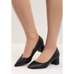 Buty ślubne damskie: Czarne Czółenka Wide-Eyed