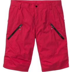 Bermudy Loose Fit bonprix ciemnoczerwony. Czerwone spodenki i szorty męskie bonprix, m, bez wzorów. Za 64,99 zł.