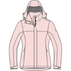Kurtki sportowe damskie: KILLTEC Kurtka damska Lineria różowa r. 38 (31648/469/38)