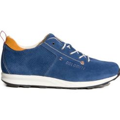 Buty DOLOMITE CINQUANTAQUATTRO MOVE. Niebieskie buty sportowe męskie Dolomite, ze skóry, bez zapięcia. W wyprzedaży za 464,00 zł.