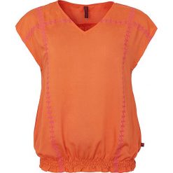 T-shirty damskie: Koszulka „Lovis” w kolorze pomarańczowym