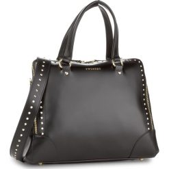 Torebka TWINSET - Tote Grande AS8PMB Nero 00006. Czarne torebki klasyczne damskie marki Twinset, ze skóry. W wyprzedaży za 759,00 zł.