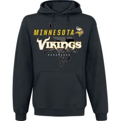 Bluzy męskie: NFL Minnesota Vikings Bluza z kapturem czarny