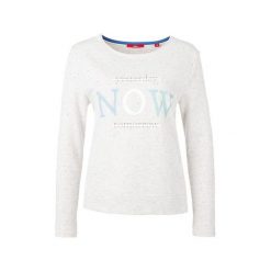 S.Oliver Bluza Damska 36 Kremowy. Białe bluzy damskie S.Oliver, s, bez wzorów, bez rękawów, bez kaptura. W wyprzedaży za 141,00 zł.