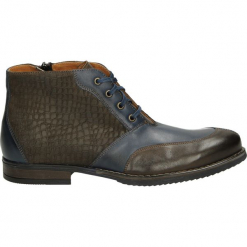 Botki męskie - 235 TDM-BLU. Niebieskie botki męskie Venezia, z gumy. Za 219,00 zł.