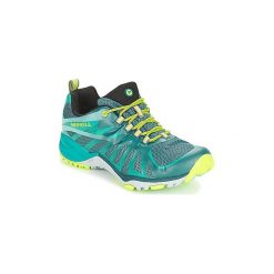 Buty Merrell SIREN EDGE Q2 WP. Zielone trampki i tenisówki damskie Merrell, bez wzorów, bez zapięcia. Za 335,30 zł.