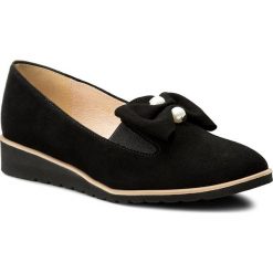 Półbuty SERGIO BARDI - Arsiero SS127323118GM 201. Czarne półbuty damskie skórzane Sergio Bardi, na płaskiej podeszwie. W wyprzedaży za 189,00 zł.