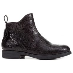 Geox Buty Za Kostkę Dziewczęce Agata 37 Czarne. Czarne buty dziewczęce zimowe marki Geox, za kostkę, bez zapięcia. Za 419,00 zł.