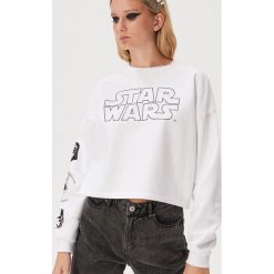 Bluza Star Wars - Biały. Białe bluzy damskie Sinsay, s. Za 49,99 zł.