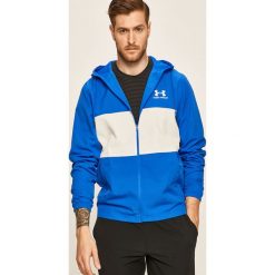 Under Armour - Kurtka. Niebieskie płaszcze męskie Under Armour, s, bez wzorów, z poliesteru, krótkie, z kapturem. Za 249,90 zł.