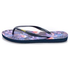 Rip Curl Japonki Damskie 41 Fioletowe. Fioletowe klapki damskie Rip Curl, w kwiaty, bez obcasa. W wyprzedaży za 58,00 zł.