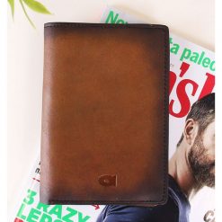 Portfel skórzany vintage koniak DAAG Alive P-21. Portfele męskie daag, bez wzorów, ze skóry. Za 123,99 zł.