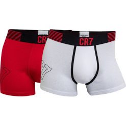 CR7 Cristiano Ronaldo - Bokserki (2-pack). Bokserki męskie CR7 Cristiano Ronaldo, bez wzorów, z elastanu. W wyprzedaży za 59,90 zł.