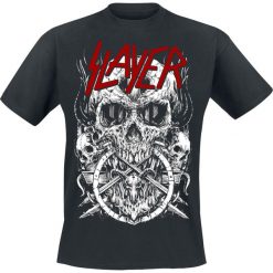 Slayer Skulltagram T-Shirt czarny. Czarne t-shirty męskie marki Slayer, l. Za 74,90 zł.