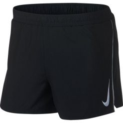Spodenki Nike Fast 4 Inch Shorts M Czarne. Czarne spodenki sportowe męskie Nike, s, bez wzorów, z materiału, do biegania, dri-fit (nike). Za 69,99 zł.