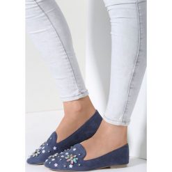 Granatowe Lordsy Silly Midnight. Niebieskie mokasyny damskie vices, na płaskiej podeszwie. Za 34,99 zł.