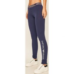 Emporio Armani - Legginsy. Czarne spodnie damskie Emporio Armani, s, z elastanu. Za 259,90 zł.