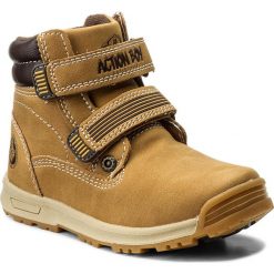 Buty zimowe chłopięce: Trapery ACTION BOY – CP40-FK5-816JZ M Camel
