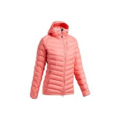 Kurtka puchowa alpinistyczna Alpinism Light damska. Pomarańczowe kurtki damskie SIMOND, xl, bez wzorów, z materiału, bez kaptura, wspinaczkowe. Za 299,99 zł.