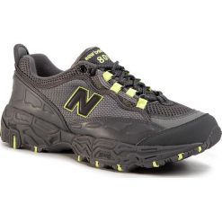 Sneakersy NEW BALANCE - ML801NCZ Szary. Szare sneakersy męskie New Balance, na co dzień, bez wzorów, ze skóry ekologicznej, bez zapięcia. Za 399,00 zł.
