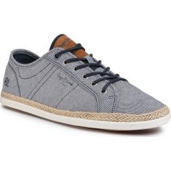 Espadryle PEPE JEANS - Maui Basic Twill PMS10281 Navy 595. Niebieskie espadryle męskie z jeansu. Za 279,00 zł.