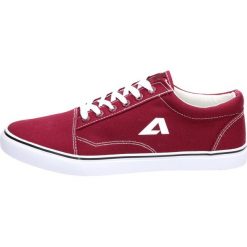 Bordowe trampki damskie AMERICAN CLUB LH18-NS. Czerwone trampki i tenisówki damskie American CLUB, bez wzorów, bez zapięcia. W wyprzedaży za 59,00 zł.