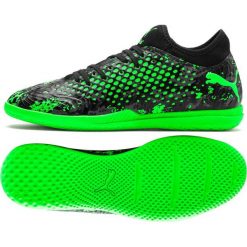 Buty halowe Puma Future 19.4 It M 105549 03. Zielone buty sportowe męskie Puma, z materiału, bez zapięcia, do piłki nożnej. W wyprzedaży za 259,00 zł.